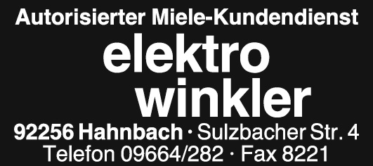 Elektro Winkler